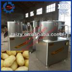 stainless steel potato washing machine/potato peeling machine-