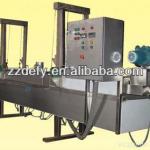 automatic continuous fryer with conveying belt