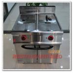 K006 700/900 Series Electric/Gas 2 Tank 2 Basket Deep Fryer With Cabinet
