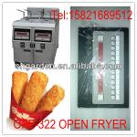 double-cylinder four-screen open fryer