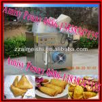 stainless steel electric samosa fryer/samosa spring roll frying equipment/0086-13838347135-