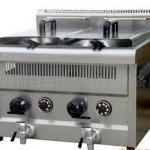 Stainless Steel Gas Fryer With Temperature Controller Device-