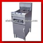 electric open fryer with filter CE Passed Manufacturer-