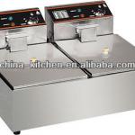 2013 Hot sale Stainless steel Electric Fryer&lt;HEF-82A&gt; electric chips fryer