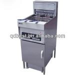 gas fryer with cabinet-