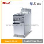 Fast Food Restaurant Commercial Stainless Steel 1 Tank Henny Penny Fryer(INEO are professional on kitchen project)-