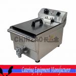 Electric Deep Fryer Machine With Oil Tap