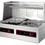 Guangzhou Elaboratex Western Kitchen Equipments Co.,Ltd offer hot sale Electric Fryer 2-Tank 2-Basket electronic kitchen fryer