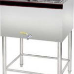 2013 Hot Sale Product 1-Tank 2-Basket Electric Fryer-