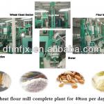 wheat flour mill complete plant