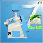 Inclined dual iron and sand roller rice mill