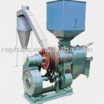 Doule pipes jet rice milling machine