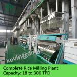 18 to 300 TPD Modern Complete Rice Milling Plant