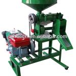 Small diesel engine rice mill machinery for Africa