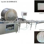 high capacity gas/electric heating spring roll round pastry machine-