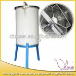 3 frames stainless steel manual honey extractor