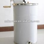 3 frames manual stainless steel honey extractor-