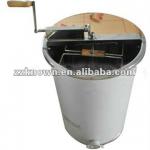 2 frames manual stainless steel honey extractor