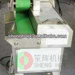 stainless steel cooked meat slicing stripping machine