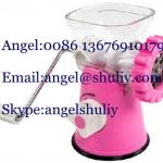 Manual meat mincer,grinder,mangler,chopper,sausage filler for home use 0086 13676910179-