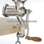 manual meat grinder silver painted with factory price-
