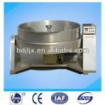 Three layer stainless steel jam processing steam cooking pot