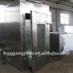 Smoke house for meat processing machine