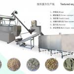 Textured soy protein production line-