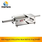 High quality 5L hotel use sausage filling and twisting machine equipment-