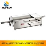 High quality 12L industrial sausage filler stuffer machine-
