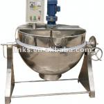 SS sandwich pot with mixer cooking pot jacket kettle for chilli paste