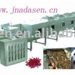 Industrial big out put spice microwave drying sterilization equipment-