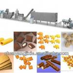 core filling small snacks making machine/snack manufacturing machine/snack machine+86 18764463050