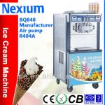 BQ-848 Pre-cooling System With Dual System Rainbow Commercial Ice Cream Machine For Sale-