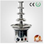 CHOCOLAZI ANT-8060 Auger 4 tiers stainless steel commercial chocolate fondue machine