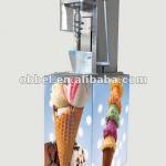 CE mobile stand swirl fruit frozen yogurt mixing machine-