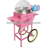 Commerical cotton candy floss machine with cart-