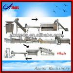 150kgs/h full automatic fresh electric stainless steel potato chips machine/french fries production line prices