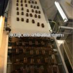 Choccolate enrobing on marshmallow Production Line/chocolate enrobing machine