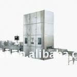 Flat wafer production line-