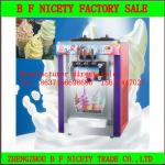 Hot ! 3 flavors table top soft ice cream machine