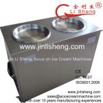 Jin Li Sheng CE IEC WF2170S double pans Fry Ice Pan Machine