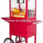 CE Approved commercial Popcorn Popper machine and cart-