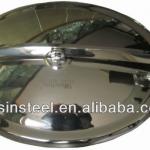 Sanitary pipe fittings stainless steel sanitary manhole cover