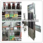 big vat of vegetable oil containers sealing and capping machine/line