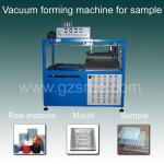 Vacuum forming machine for sample