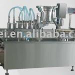 Wine filling and capping machine