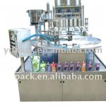 spout pouch Filling and capping Machine for tomato sauce