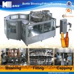 Beer Glass Bottle Washing FIlling Capping Machine