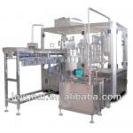 ZLD-semi-auto juice doypack stand-up pouch filling and cap-screwing machine